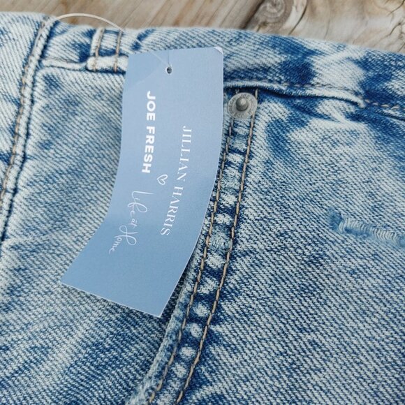 Jillian Harris x Joe Fresh Favourite Denim Shorts BNWT Women's Size 27 - Picture 8 of 11